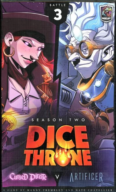 Dice Throne: Season 2 - Cursed Pirate Vs Artificer 3 Dice Throne: Season 2 - Cursed Pirate Vs Artificer