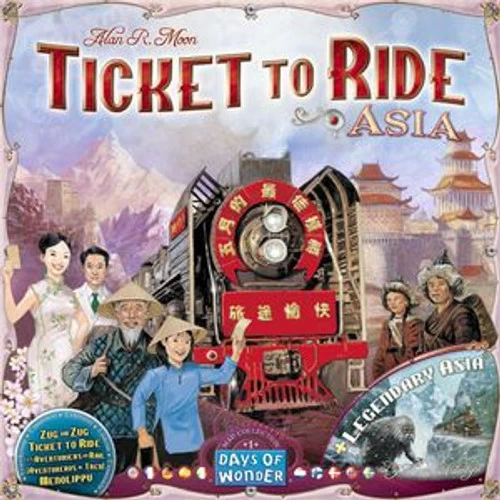 Ticket To Ride Map Collection: Volume 1 - Team Asia & Legendary Asia 3 Ticket To Ride Map Collection: Volume 1 - Team Asia & Legendary Asia